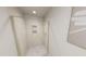 Modern shower with glass door and tiled walls at 934 Allen Park Dr, Knightdale, NC 27604