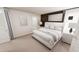 Bright bedroom with large windows, soft carpet, and neutral decor at 936 Allen Park Dr, Raleigh, NC 27604