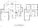 Detailed floor plan showcasing layout of the two floors with key dimensions of rooms at 131 Tracker Ct, Garner, NC 27529