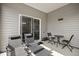 Cozy patio with lounge chairs and seating, ideal for outdoor relaxation and entertainment at 1401 Wrenn Rd, Durham, NC 27703