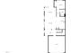 Downstairs floor plan featuring garage, kitchen, living room, and dining area at 1419 Glenwater Dr, Cary, NC 27519