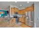 Well-equipped kitchen with stainless steel appliances, granite countertops, and modern cabinetry at 211 Brier Crossings Loop, Durham, NC 27703