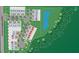 Community map showcasing property locations, nearby amenities, and surrounding green spaces at 2112 Opulent Oaks Ln # 7, Durham, NC 27713
