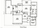 First floor plan featuring a spacious kitchen, dining area, Gathering room, and Primary suite layout at 25 Sweet Sister, Youngsville, NC 27596