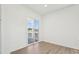 Bright bedroom with sliding glass doors leading to a patio and offering serene outdoor views at 273 Marvel Dr # 139, Rolesville, NC 27571