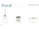 Lighting selections include a kitchen island pendant, foyer light, and bathroom vanity fixture per plan at 273 Marvel Dr # 139, Rolesville, NC 27571