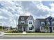 Attractive two-story home with tidy landscaping and a sidewalk leading to the front door at 2880 Quarry Rd # 163, Rolesville, NC 27571