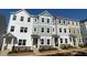 New townhomes with multiple windows allowing for lots of natural light to enter at 3011 Honeymyrtle Ln, Durham, NC 27703