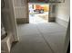 Spacious two car garage with sealed concrete floors at 3011 Honeymyrtle Ln, Durham, NC 27703