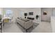 Cozy living room with plush sofa, modern decor, and plenty of natural light at 3413 Dragonfly River Ct, Raleigh, NC 27604