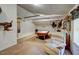 Finished basement featuring a pool table and comfortable seating area at 3560 Nc 98, Youngsville, NC 27596