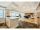 Expansive basement area featuring a wet bar, living space, and entertainment options at 402 Westwood Dr, Chapel Hill, NC 27516