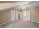 Carpeted bedroom with access to bathroom at 42 Renwick Ct, Raleigh, NC 27615