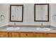 Bathroom featuring double sinks and granite countertops, with a separate toilet and shower at 4622 Vendue Range Dr, Raleigh, NC 27604