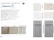 Interior finish selections featuring Atlanta graystone cabinets, white quartz counters and Driftwood LVP at 511 Valentine Ct, Graham, NC 27253