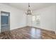 Elegant dining room with hardwood floors and an open layout at 902 Zion Church Rd, Sanford, NC 27330