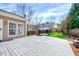 Backyard with expansive deck and gazebo, perfect for outdoor entertaining at 105 Presley Snow Ct, Holly Springs, NC 27540