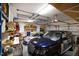 Spacious garage with high ceilings, ample storage, and room for multiple vehicles, providing convenience and organization at 106 Woodkirk Ln, Chapel Hill, NC 27514