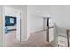 Hallway with an entry to a bedroom at 1213 Valley Dale Dr, Fuquay Varina, NC 27526