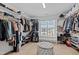 Walk-in closet with custom shelving and storage at 1213 Valley Dale Dr, Fuquay Varina, NC 27526