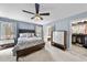 Comfortable bedroom with ensuite bathroom and walk-in closet at 200 Parkbranch Ln, Cary, NC 27519
