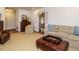 Bright living room with hardwood floors, comfortable seating, and serene ambiance at 2001 Manuel St, Raleigh, NC 27612