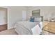 Comfortable bedroom featuring neutral decor, soft bedding, and ample natural light at 3381 Lovage Dr, Apex, NC 27502