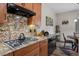 Well-equipped kitchen featuring granite countertops and stainless steel appliances at 4014 Peeler Ct, Rolesville, NC 27571