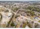 Community shot showcasing several properties in a charming neighborhood in a rural setting at 410 E Mcneill St, Lillington, NC 27546