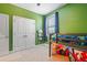 Charming bedroom with bunk bed, decorated with vibrant colors and a cozy feel at 4913 Sunset Stream Dr, Fuquay Varina, NC 27526