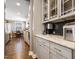 Contemporary kitchen with stainless steel appliances and quartz countertops; great for cooking and entertaining at 4913 Sunset Stream Dr, Fuquay Varina, NC 27526