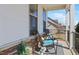 Inviting porch with cozy seating and stylish decor, perfect for relaxation and enjoying the outdoors at 4913 Sunset Stream Dr, Fuquay Varina, NC 27526