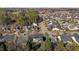 Neighborhood aerial shot displaying the community layout and nearby greenery at 778 Cabin Branch Dr, Fuquay Varina, NC 27526