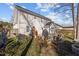 Large backyard with patio area, garden space, perfect for outdoor entertainment at 778 Cabin Branch Dr, Fuquay Varina, NC 27526