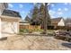 Spacious backyard patio featuring a textured stone surface and ample space for outdoor living at 778 Cabin Branch Dr, Fuquay Varina, NC 27526