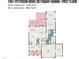 Detailed first floorplan of the home, showing the living areas and layout at 1001 Peterson Ridge Rd, Fuquay Varina, NC 27526