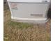 Side view of the Generac home backup generator at 1001 Peterson Ridge Rd, Fuquay Varina, NC 27526