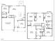 Detailed floor plan showcasing the layout of this inviting two-story home, including all rooms and garage at 116 Pisgah St, Sanford, NC 27330