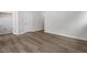 Hardwood flooring throughout the living space at 120 Central Townes Way # 292, Raleigh, NC 27603