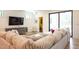 Cozy living room with a plush sectional sofa and neutral decor at 1323 Ridge Rd, Raleigh, NC 27607
