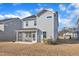 This house has a spacious backyard and a screened porch, ideal for outdoor activities at 1776 Golden Honey Dr, Wake Forest, NC 27587