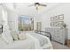 Comfortable main bedroom with neutral tones and a view of the backyard at 185 Bella Vita Dr, Clayton, NC 27527