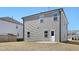 Back of house featuring simple siding, door and windows at 2105 Attend Xing, Fuquay Varina, NC 27526