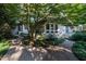 Charming home exterior with a large tree, showcasing beautiful landscaping and a well-maintained facade at 3601 Swann St, Raleigh, NC 27612