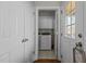 Bright laundry room provides ample space for washer, dryer, folding, and storage at 3741 Manly Farm Rd, Wake Forest, NC 27587