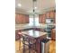 Beautiful kitchen with a center island, stainless steel appliances, and granite countertops at 528 Opposition Way Way, Wake Forest, NC 27587