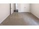 Bedroom with neutral walls, carpet, and ensuite access, plus double-door closet at 737 Little Patch St, Zebulon, NC 27597