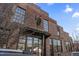 Eye-catching brick building with industrial-style windows, and a prominent number 500 above the entrance at 1257 S Blount Street # 201, Raleigh, NC 27601