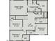 Second floor layout showcasing bedrooms, loft, bathrooms, and walk in closets at 131 E Victory View. Ter, Smithfield, NC 27577