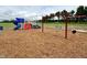 Outdoor playground featuring slides, swings, and a play structure at 131 E Victory View. Ter, Smithfield, NC 27577